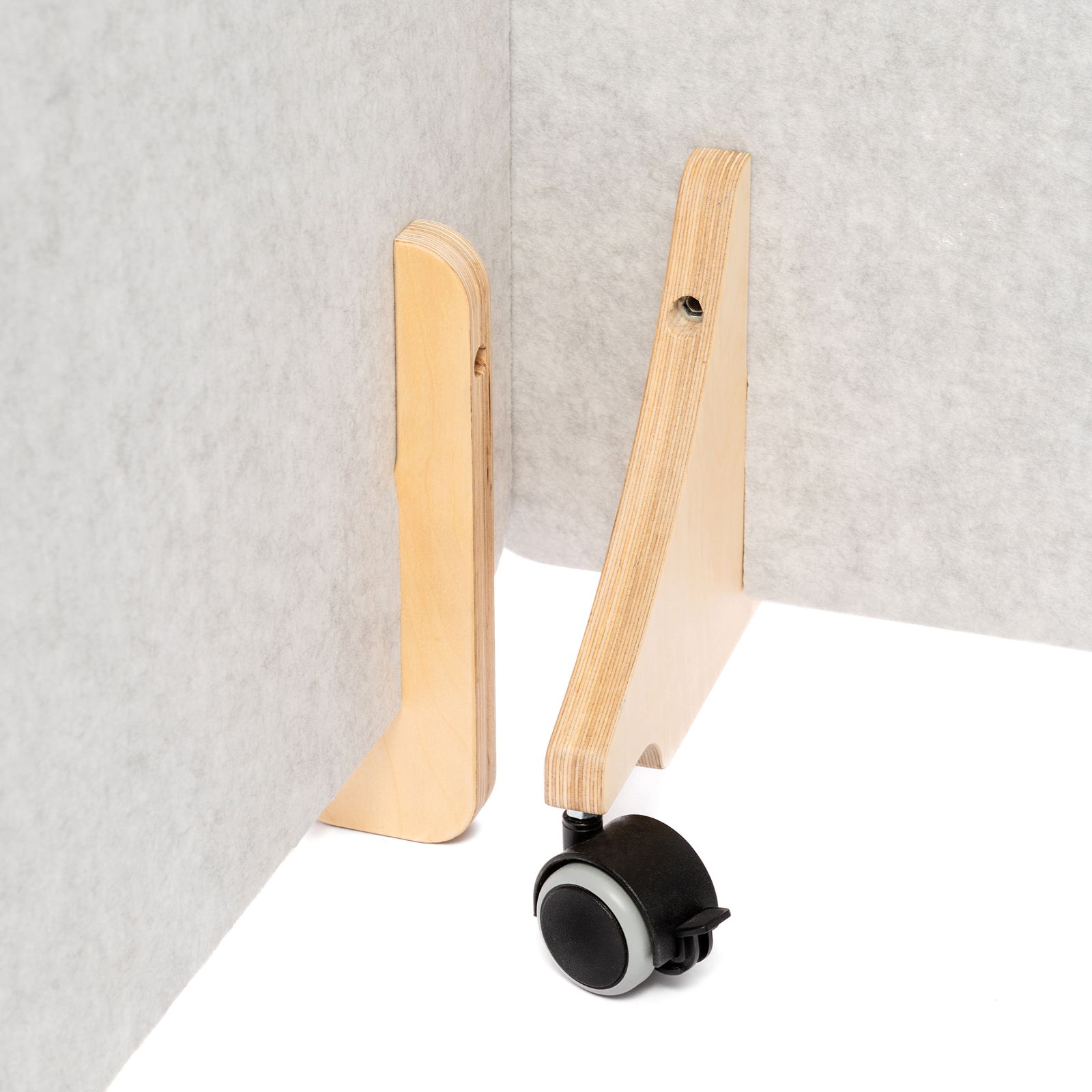 Clear wooden foot, narrow Clear wooden foot, narrow