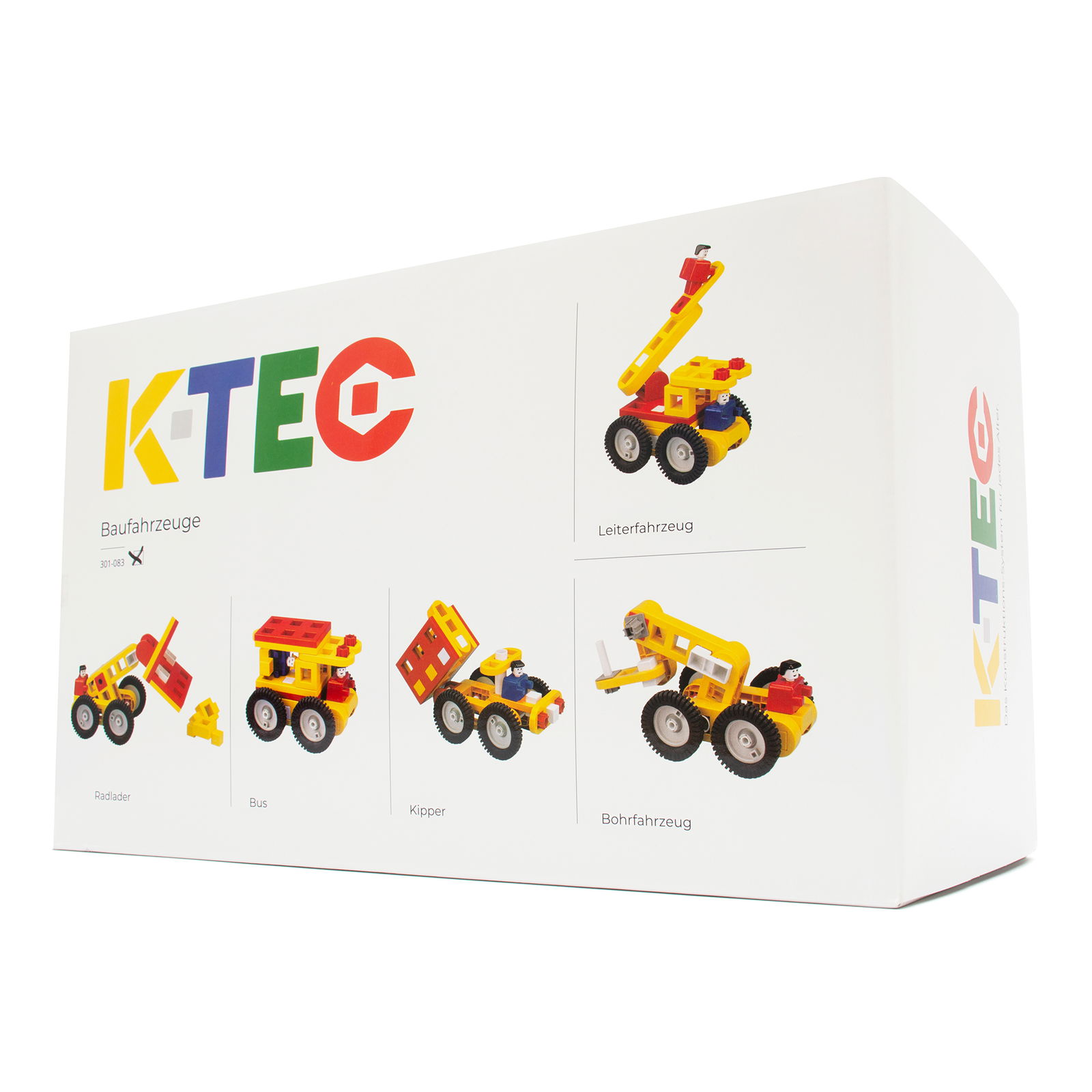 K-TEC Midi und Maxi 5 Baufahrzeuge, inkl. Anleitung