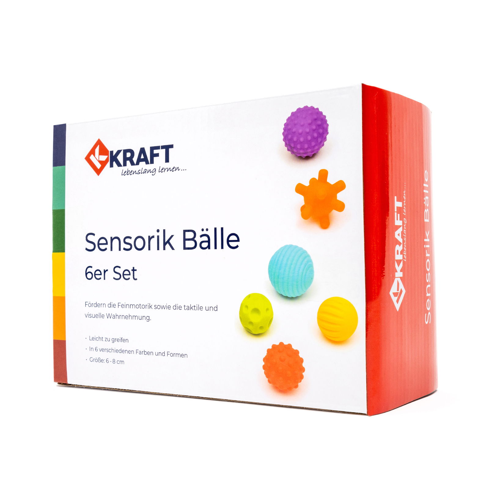 Sensorik Bälle, 6er Set