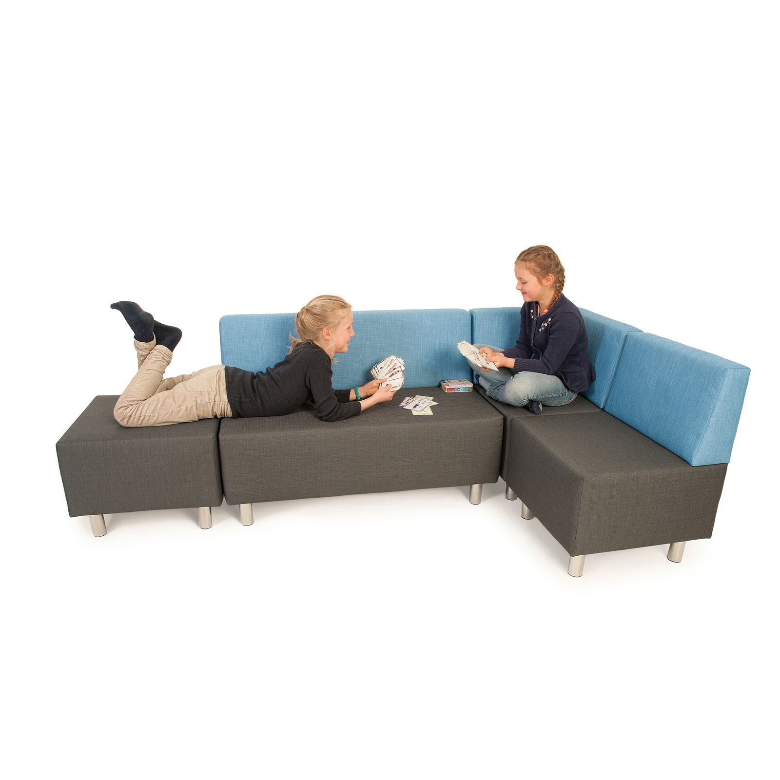 Cosima Komplettset, CV, hellblau/anthrazit