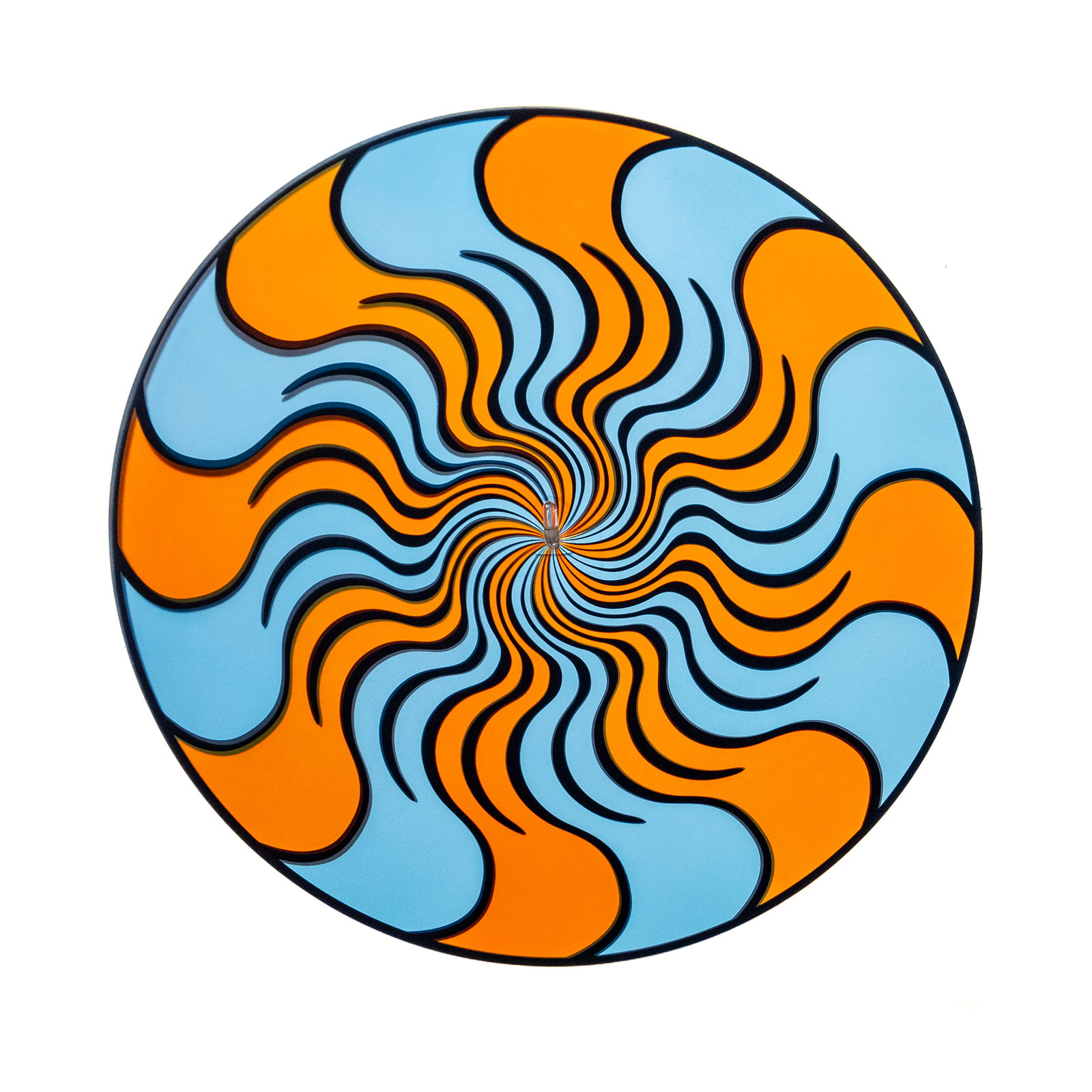 Círculo de ventana caleidoscopio Círculo de ventana caleidoscopio