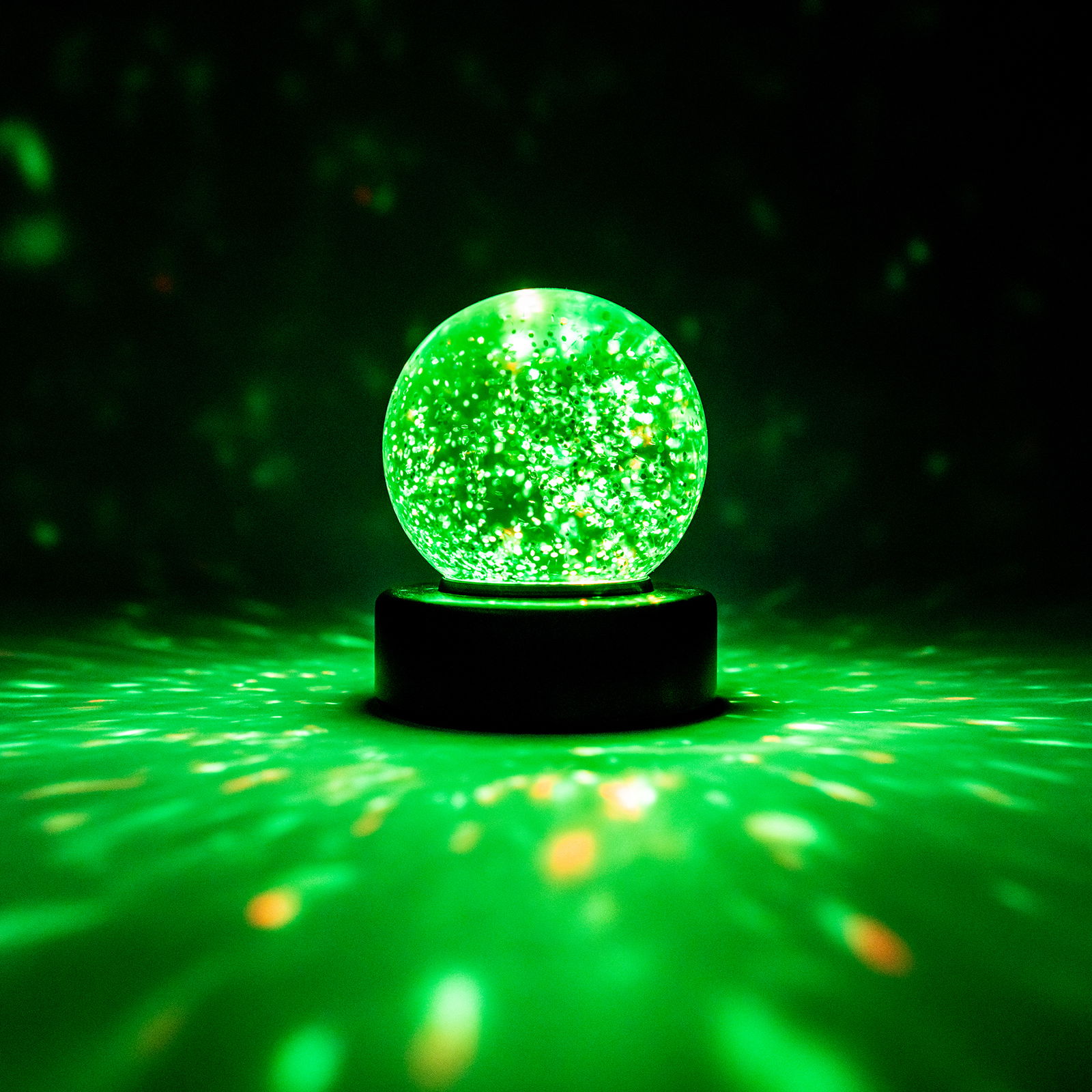 LED Zauber-Glitzerball