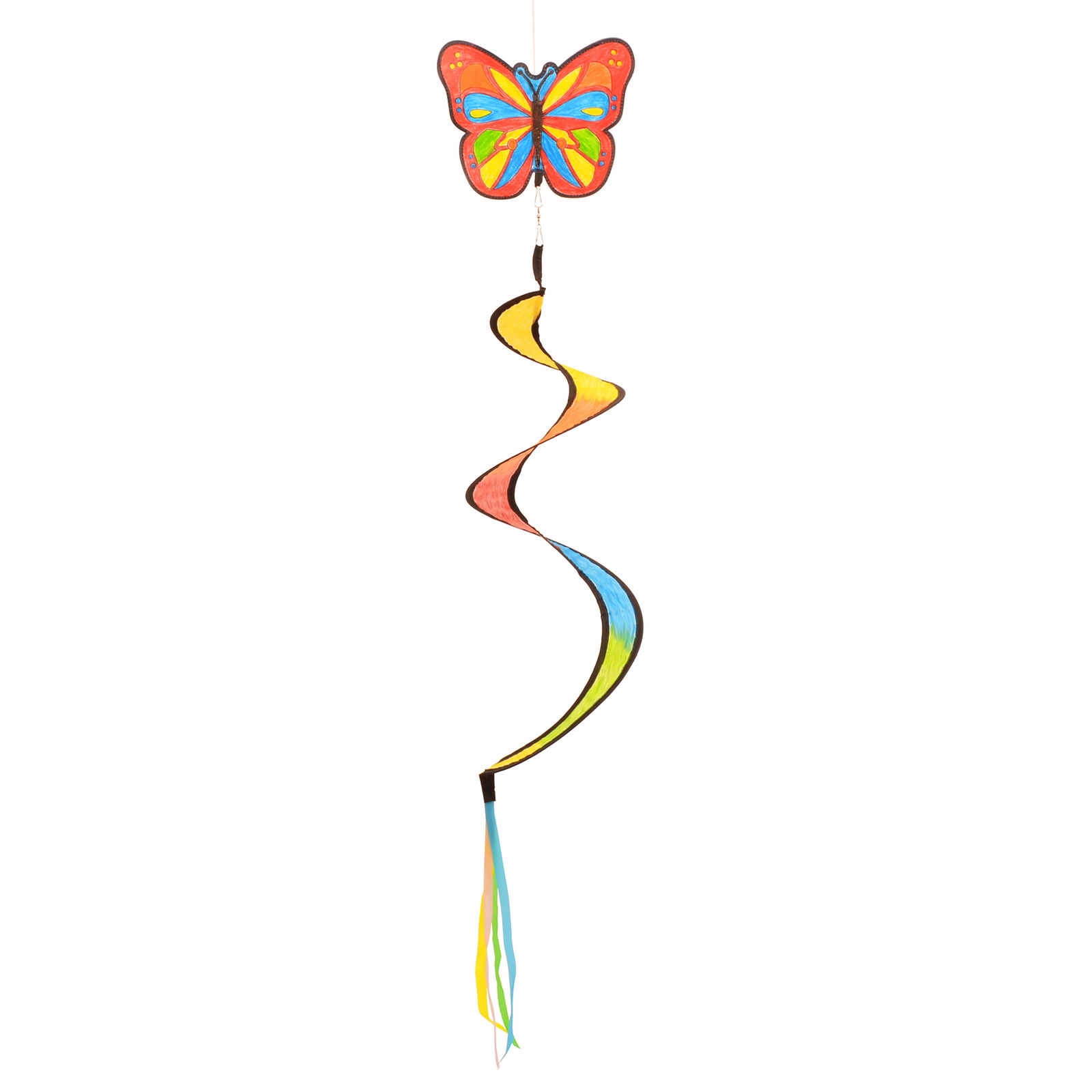Wind chime for painting, butterfly motif Wind chime for painting, butterfly motif