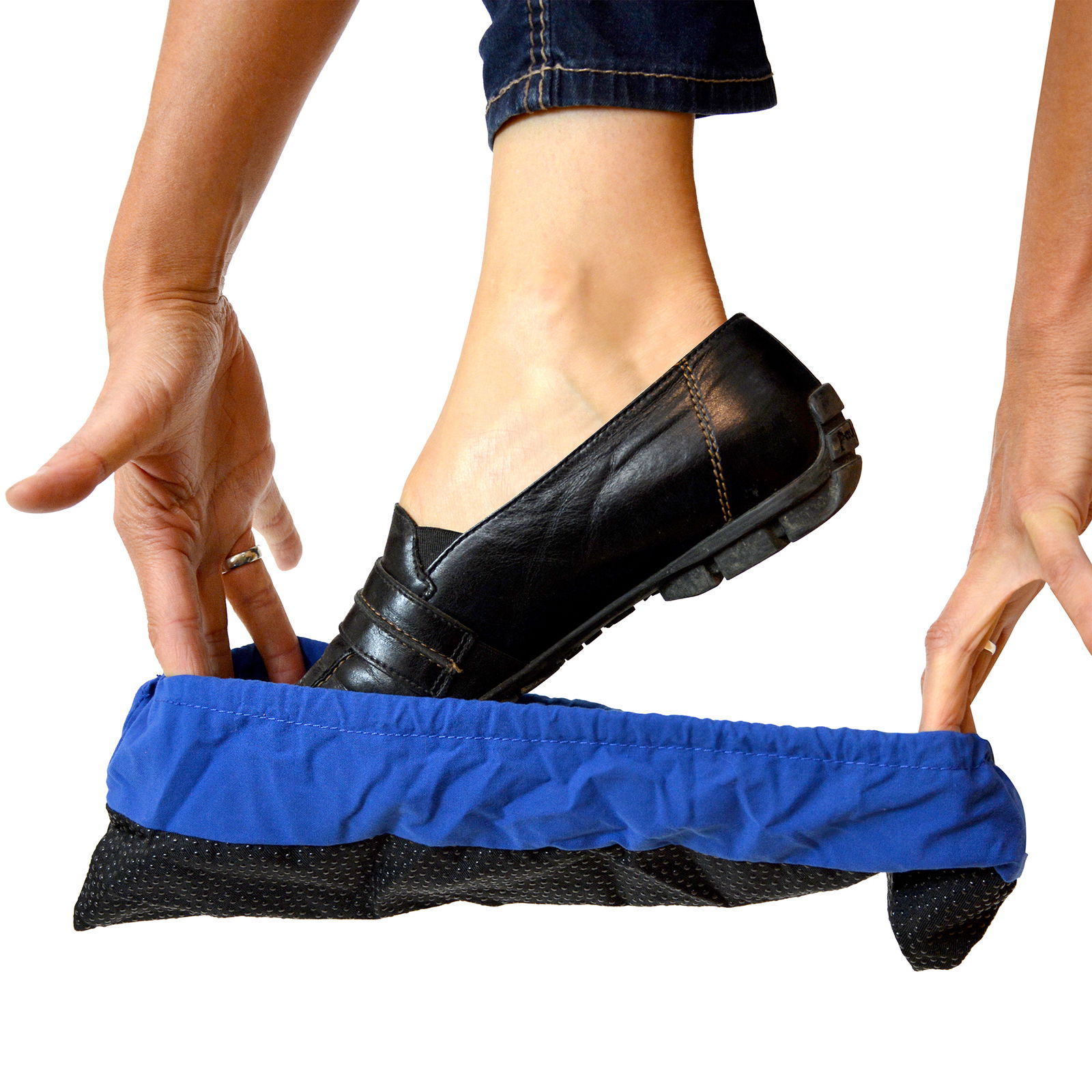 Schuhüberzieher, mehrweg, blau, 1 Paar Schuhüberzieher, mehrweg, blau, 1 Paar