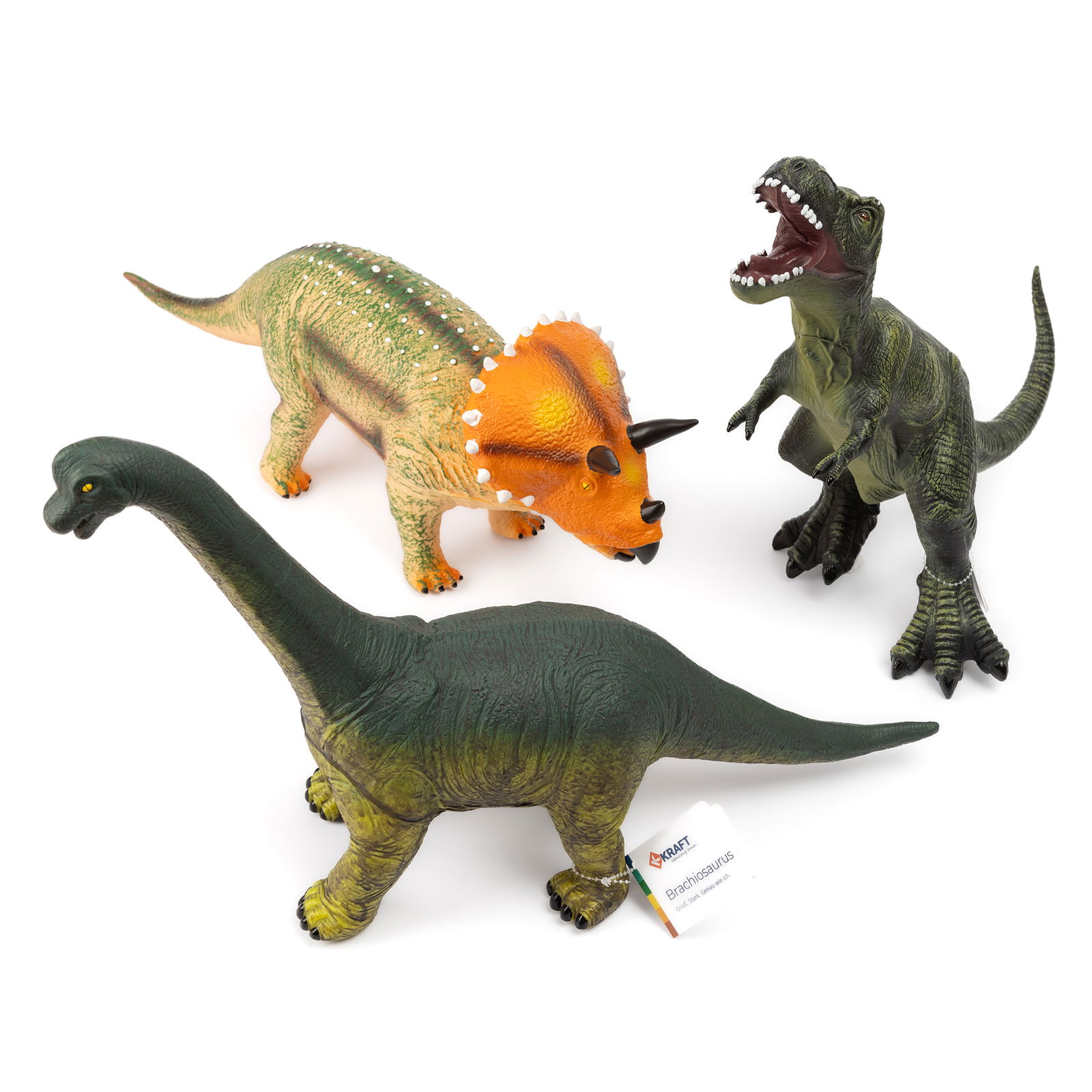 Dinosaurier, XL, 3er Set Dinosaurier, XL, 3er Set