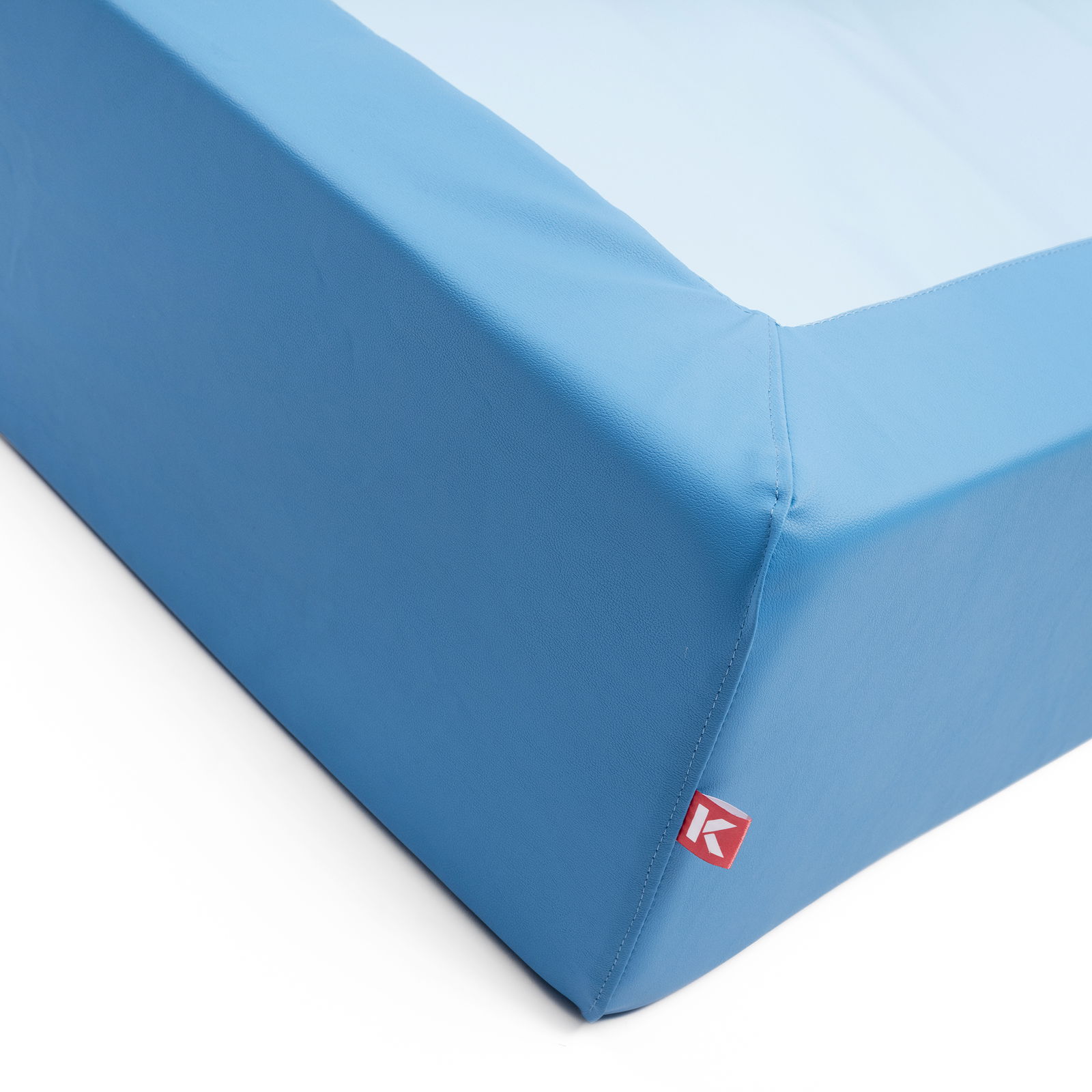 Schaumstoffbett blau