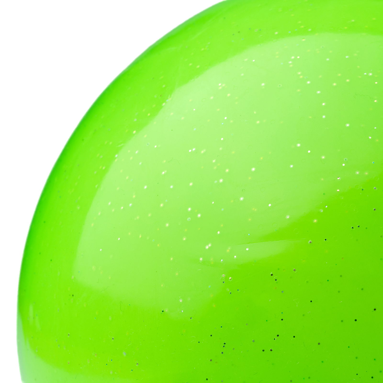 Green glitter ball Green glitter ball