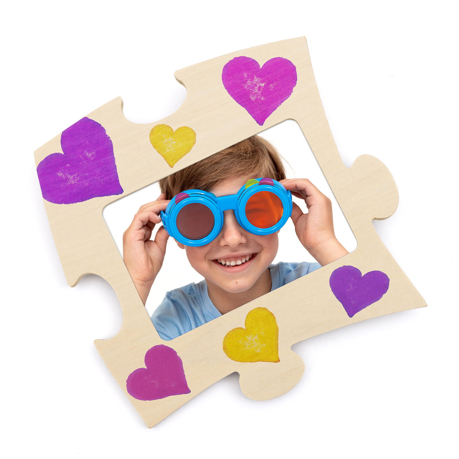 Holzbilderrahmen Puzzle