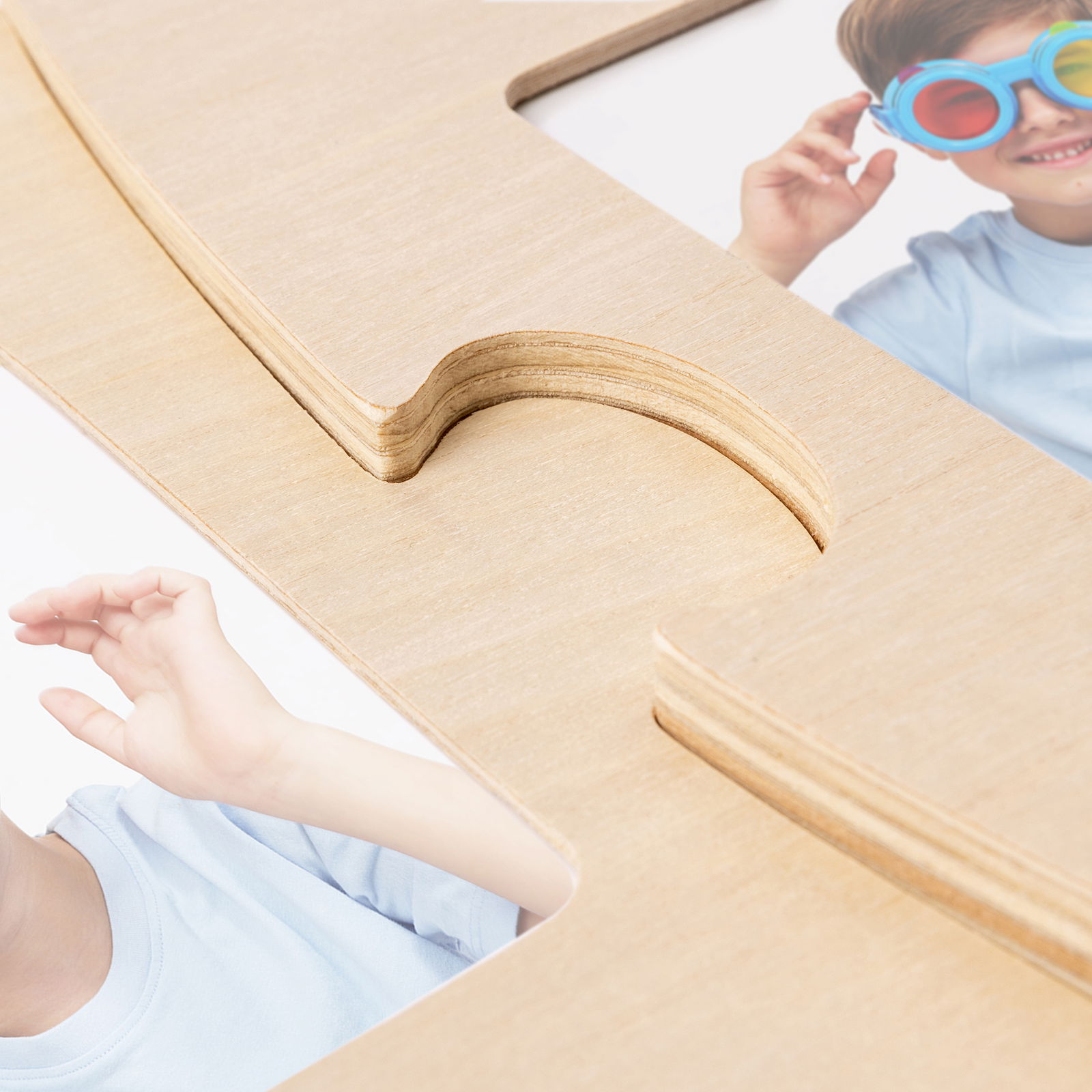 Dřevěný rámeček na obrázky Puzzle Dřevěný rámeček na obrázky Puzzle