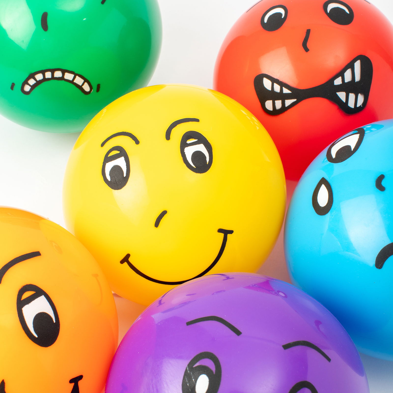 Emotionsbälle, 6er Set Emotionsbälle, 6er Set