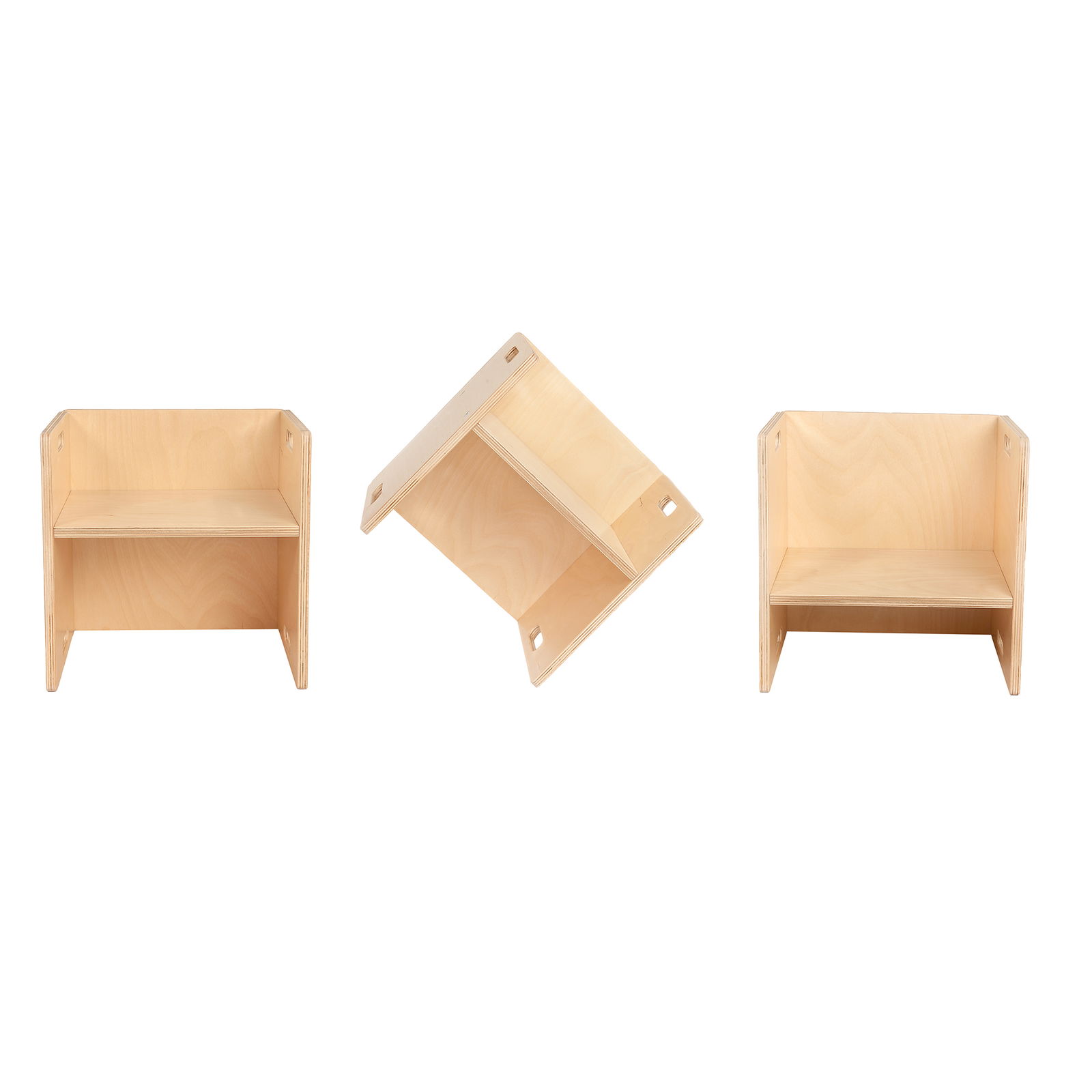 Wendehocker aus Holz, Krippe