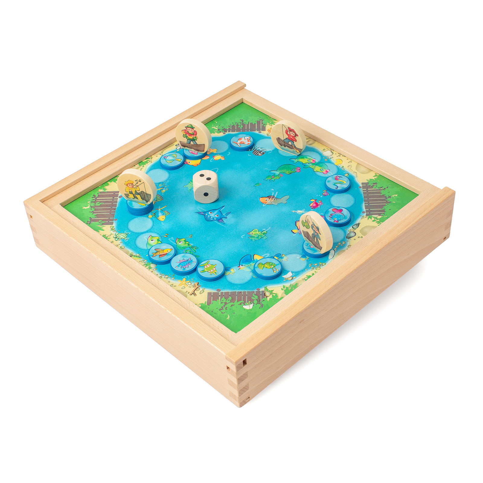 Fischer & Tangram Wilde Tiere, 2in1, in Holzbox Fischer & Tangram Wilde Tiere, 2in1, in Holzbox