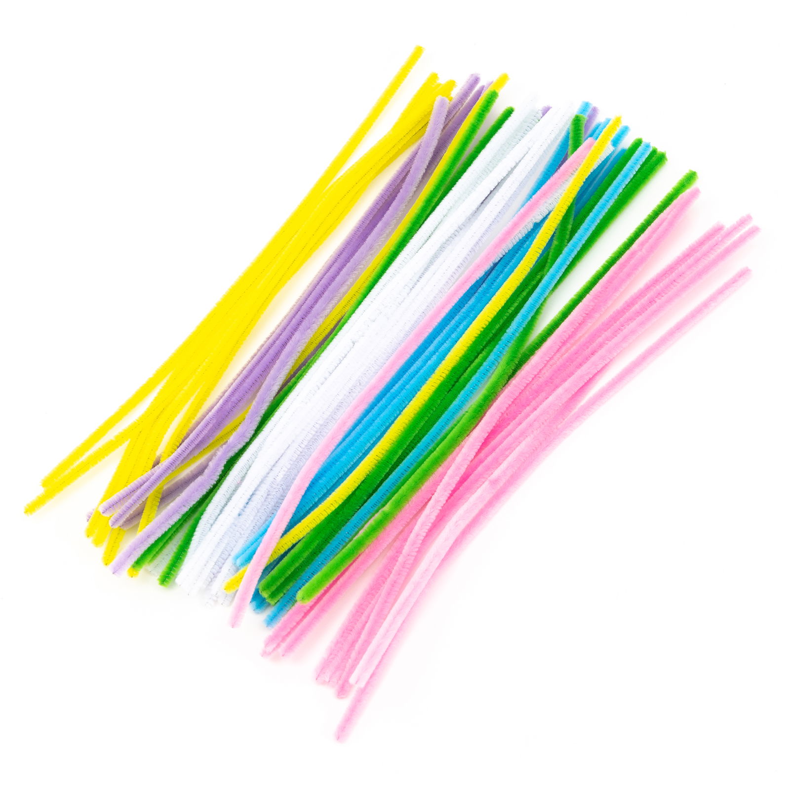 Pfeifenputzer, 6 Pastellfarben, 50 Stück Pfeifenputzer, 6 Pastellfarben, 50 Stück