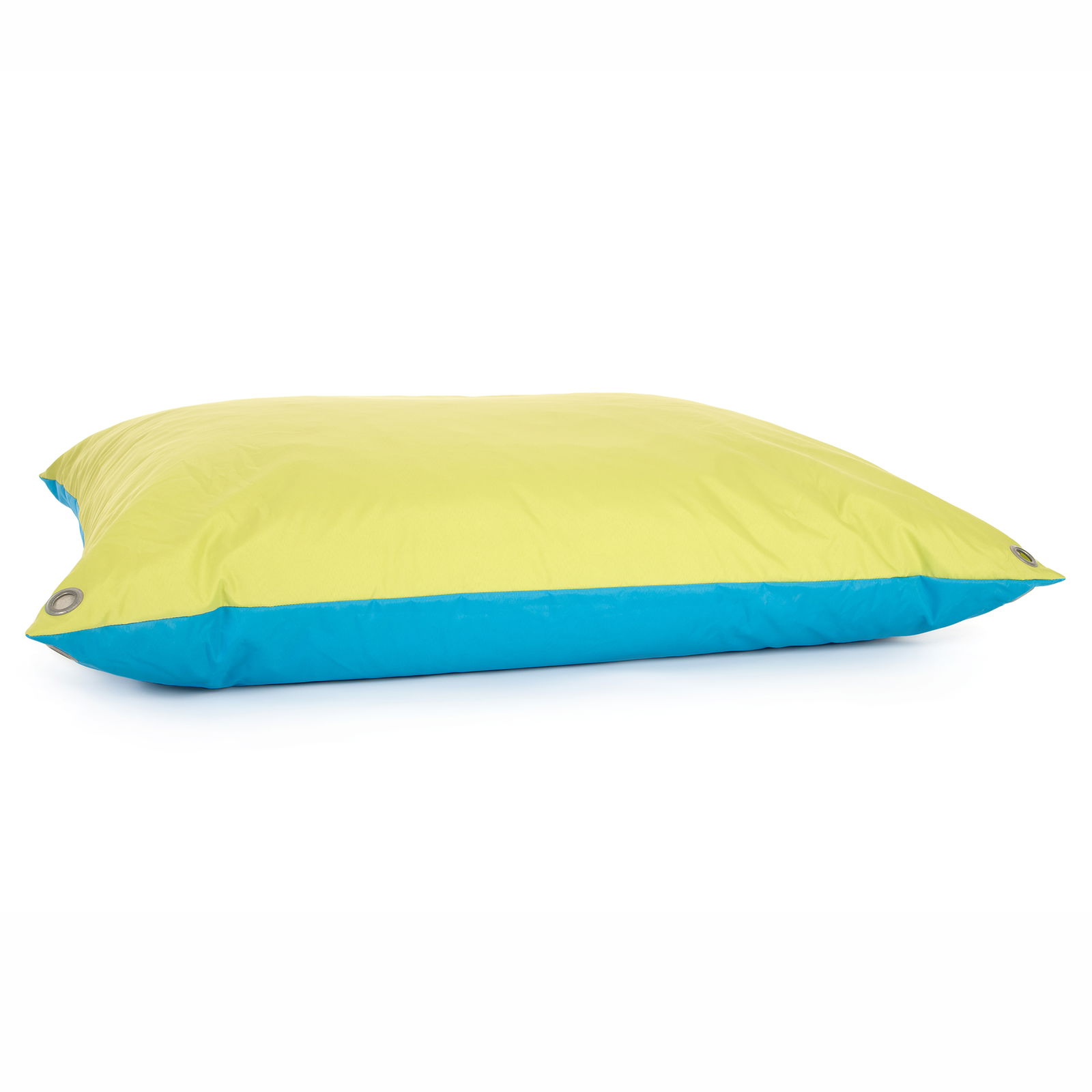 Sitzsack XL, Riesensitzkissen, blau/grün