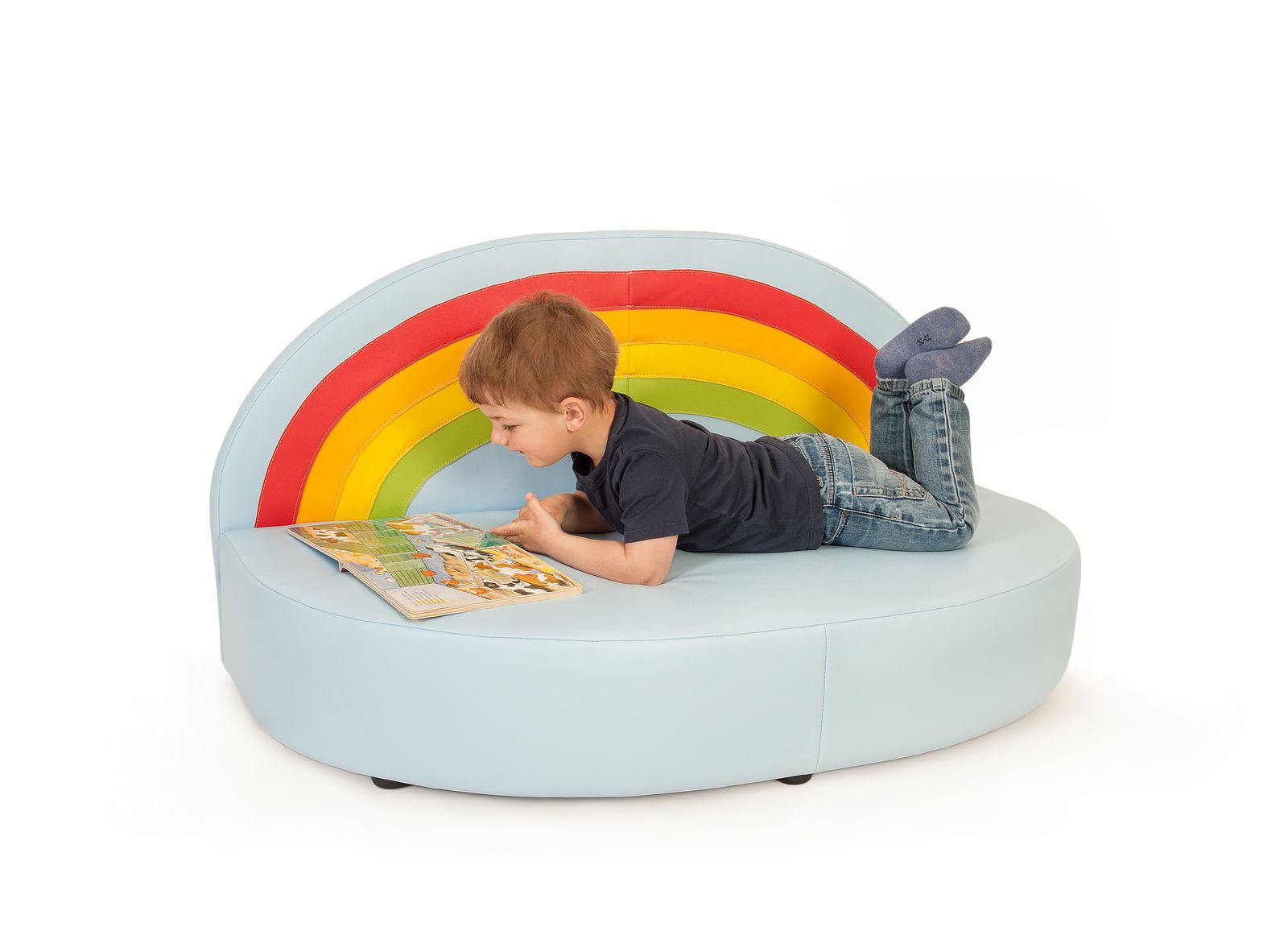 Motivsofa Regenbogen, KL