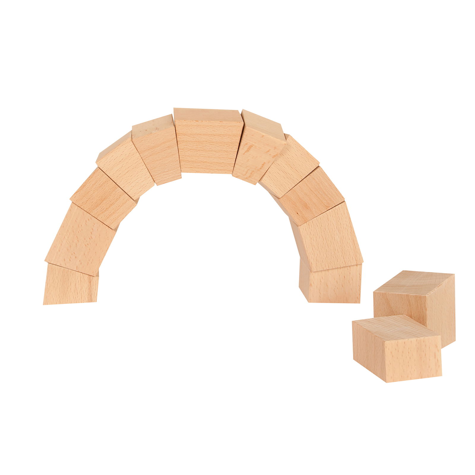 Zestaw KRAFT Drewniane Klocki, 246 elementów Zestaw KRAFT Drewniane Klocki, 246 elementów