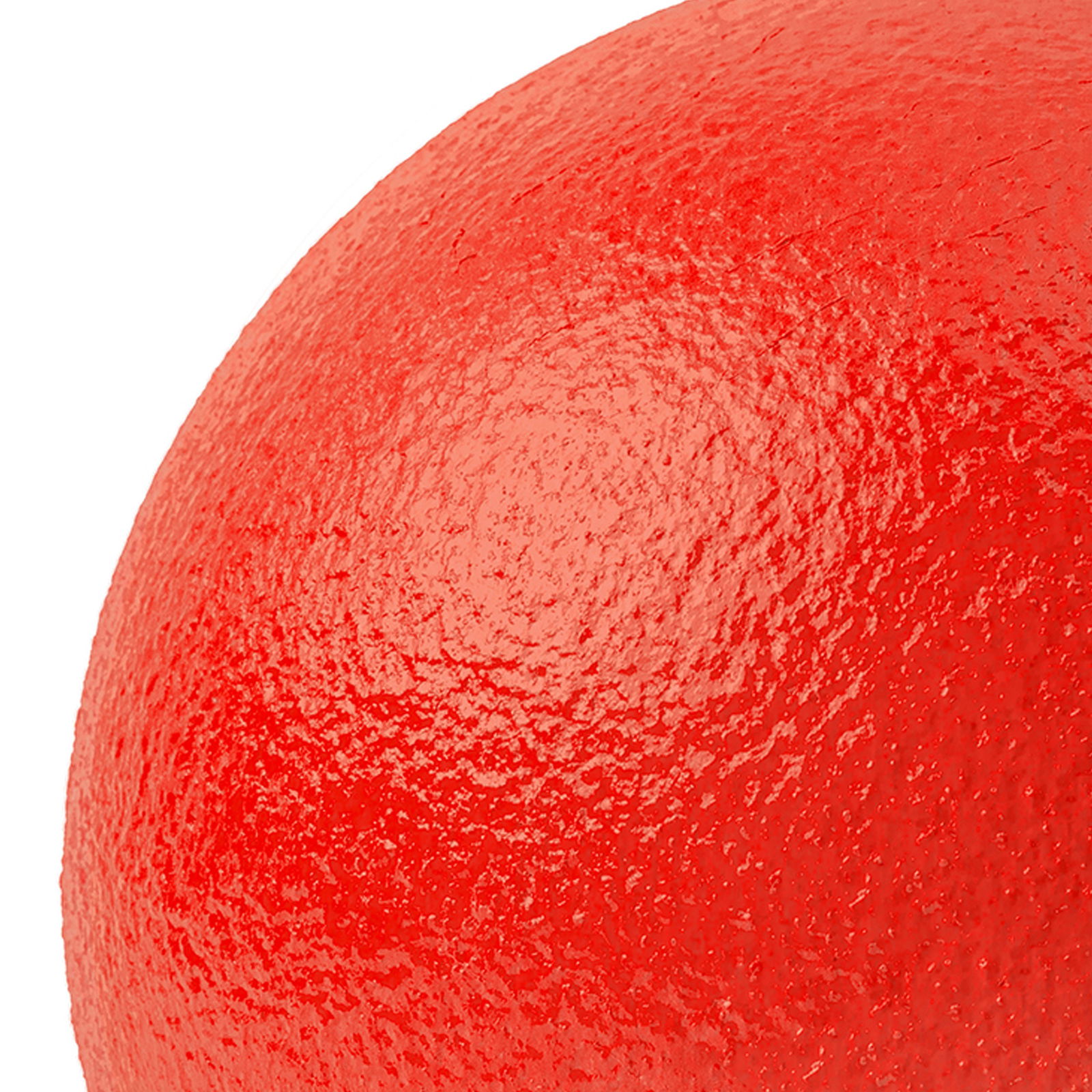 Softbal met olifantenhuid, 16 cm, rood