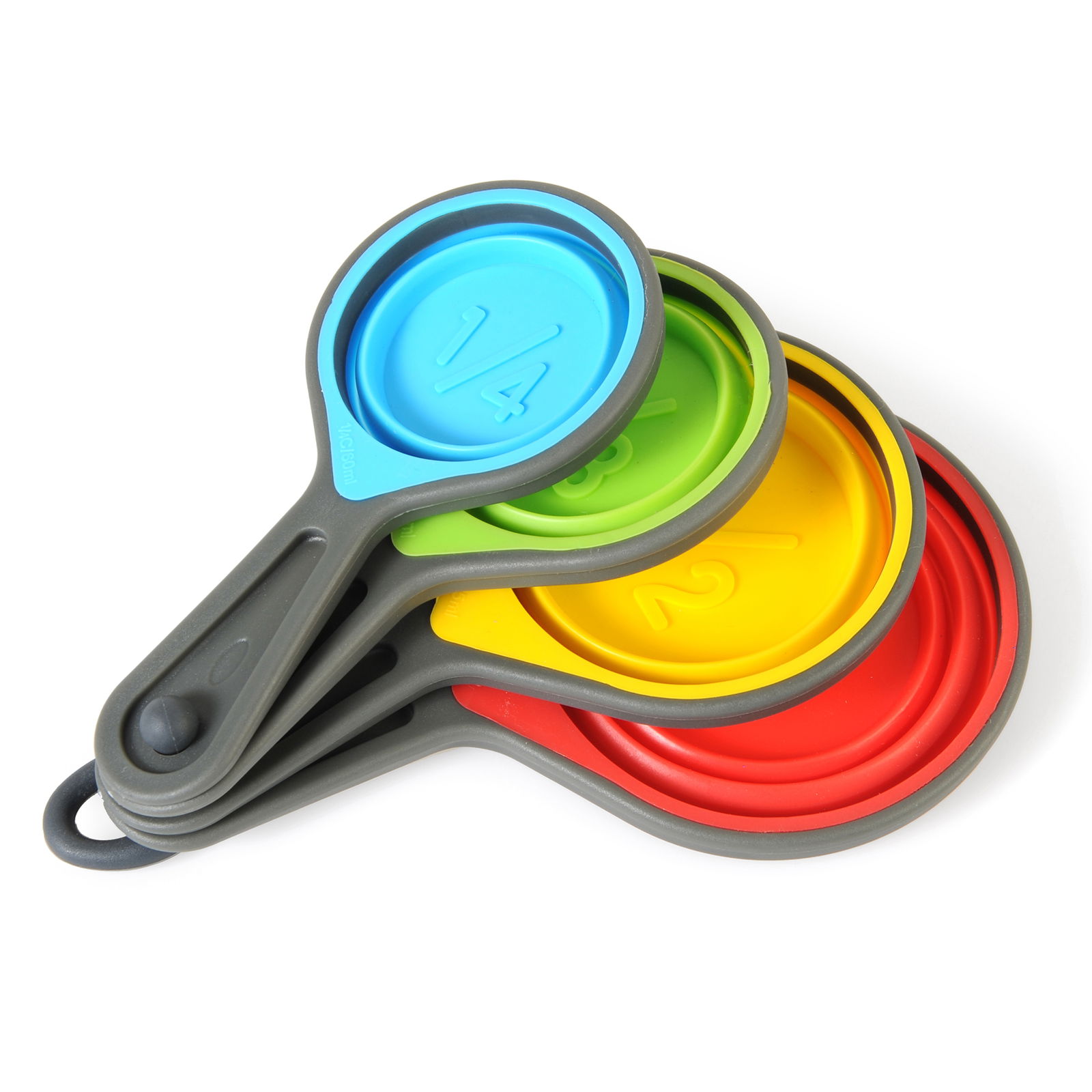 Sklopive mjerne čaše, set od 4 veličine Sklopive mjerne čaše, set od 4 veličine