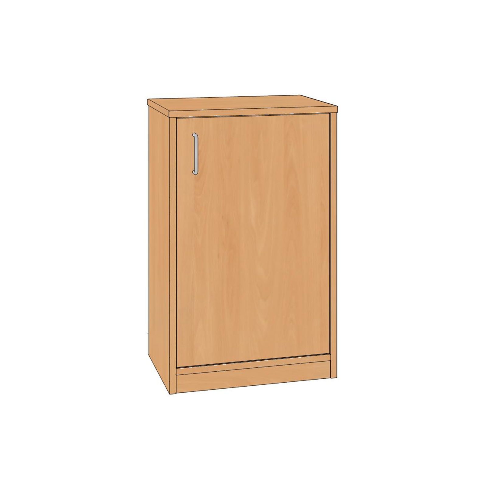 Regalschrank, 50x80x40cm, mit Türe
