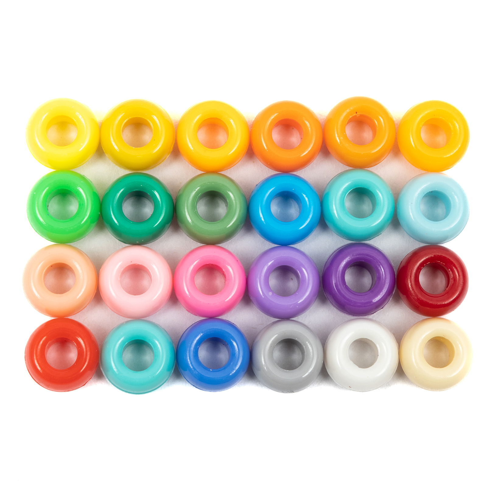 Pērļu Kongo, 24 krāsas, 1500 gab. komplekts Pērļu Kongo, 24 krāsas, 1500 gab. komplekts