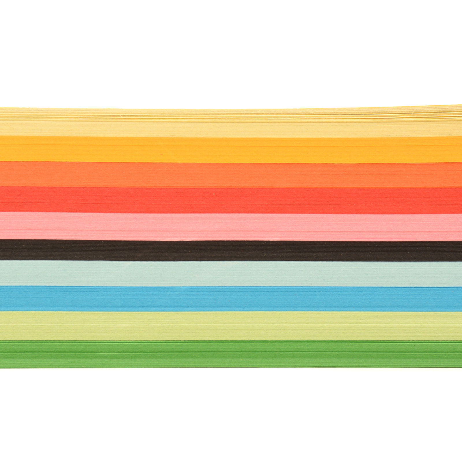 Faltblätter 10x10cm, 500 Blatt, 10 Farben