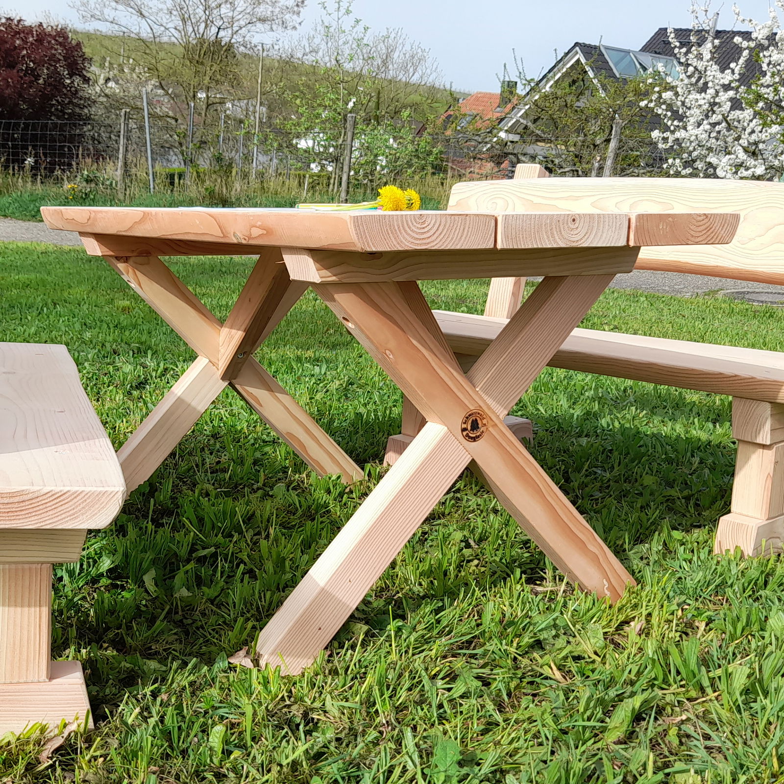 Vrtni stol, drvo, vrtić Vrtni stol, drvo, vrtić