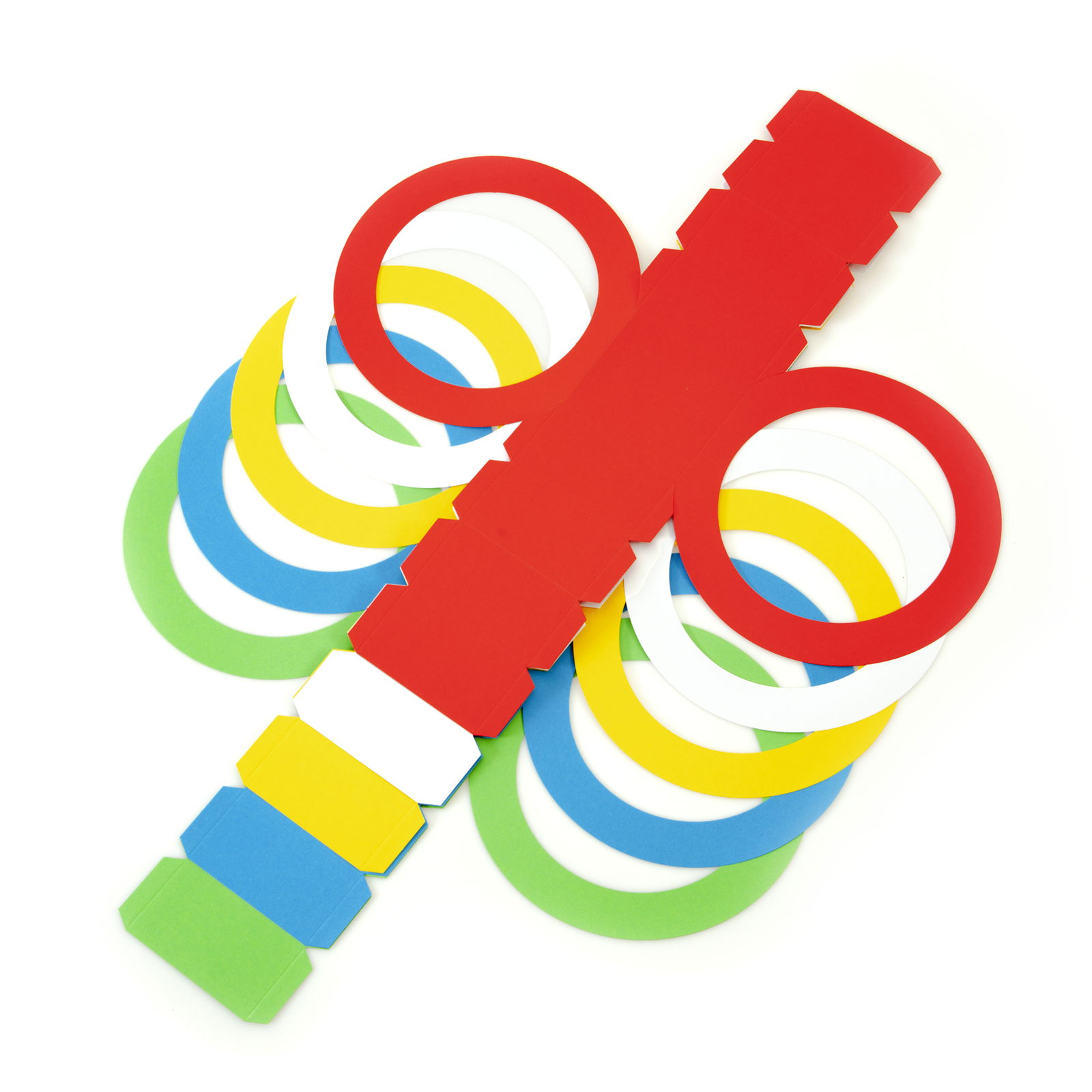 Laternenpackung Fotokarton, 5-Farben-Set