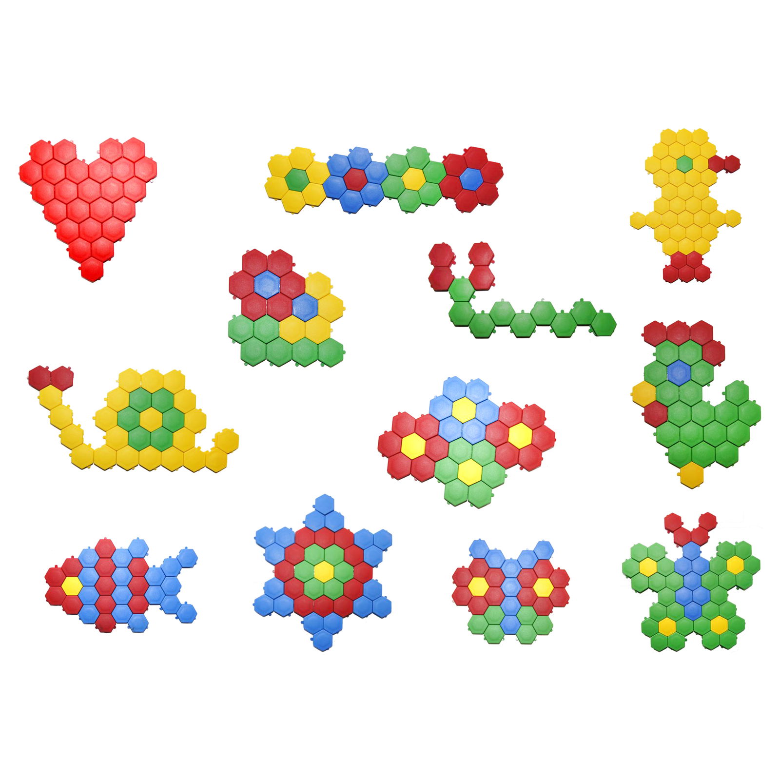 Hexagon, set od 200 komada, u korpi Hexagon, set od 200 komada, u korpi