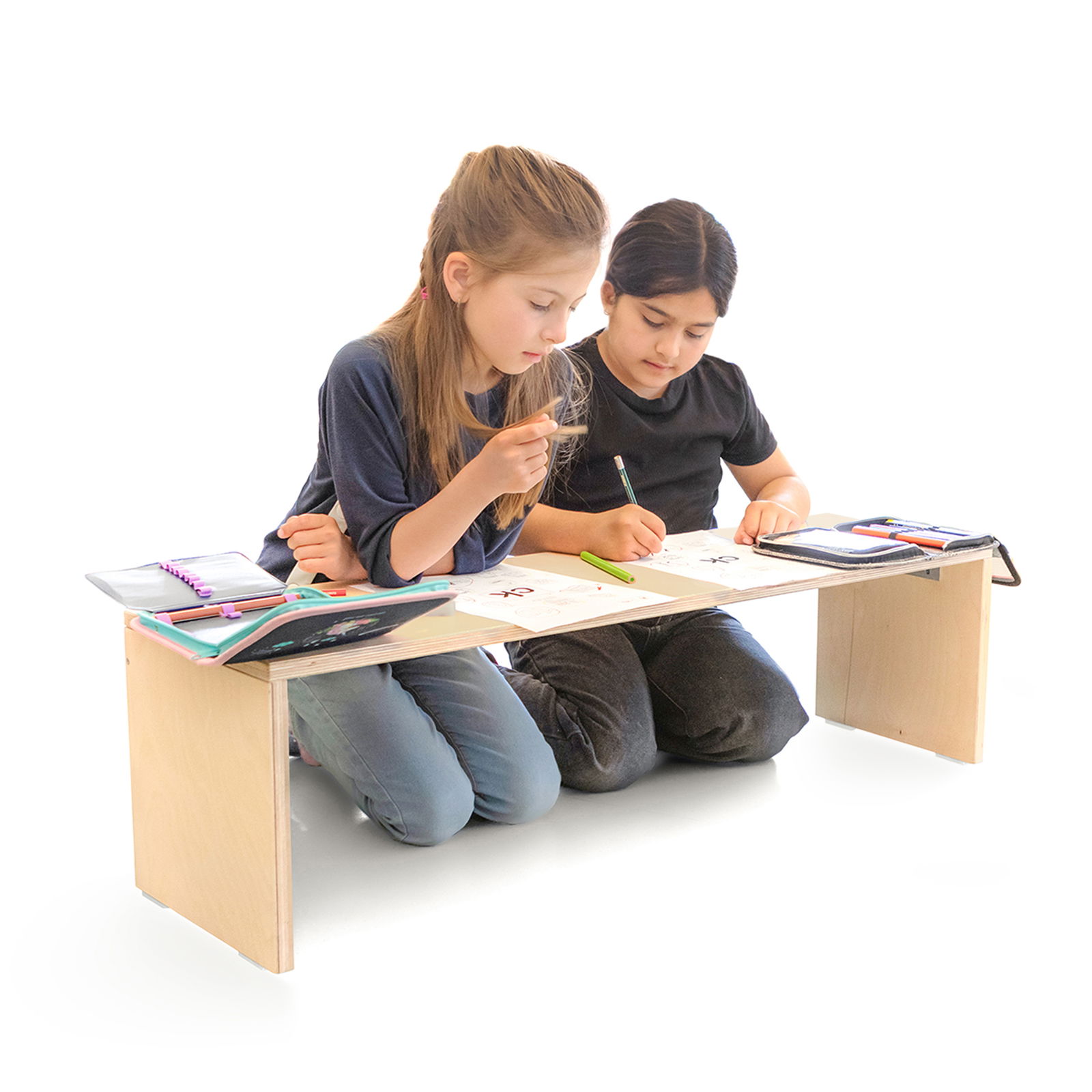 Bancos apilables, set de 3