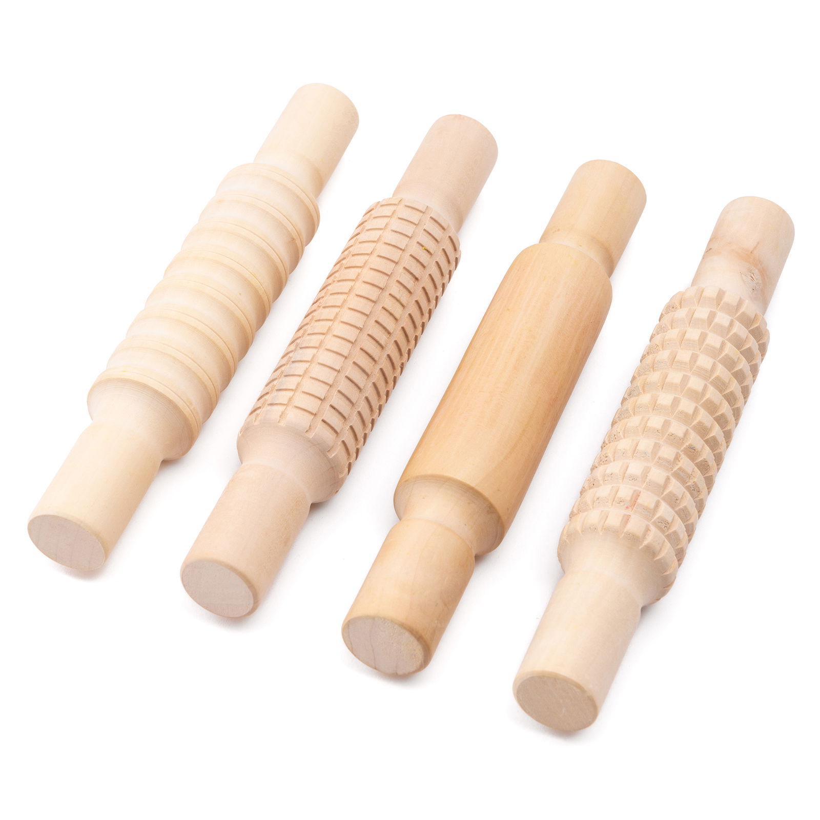 Knetrollen, 4er Set