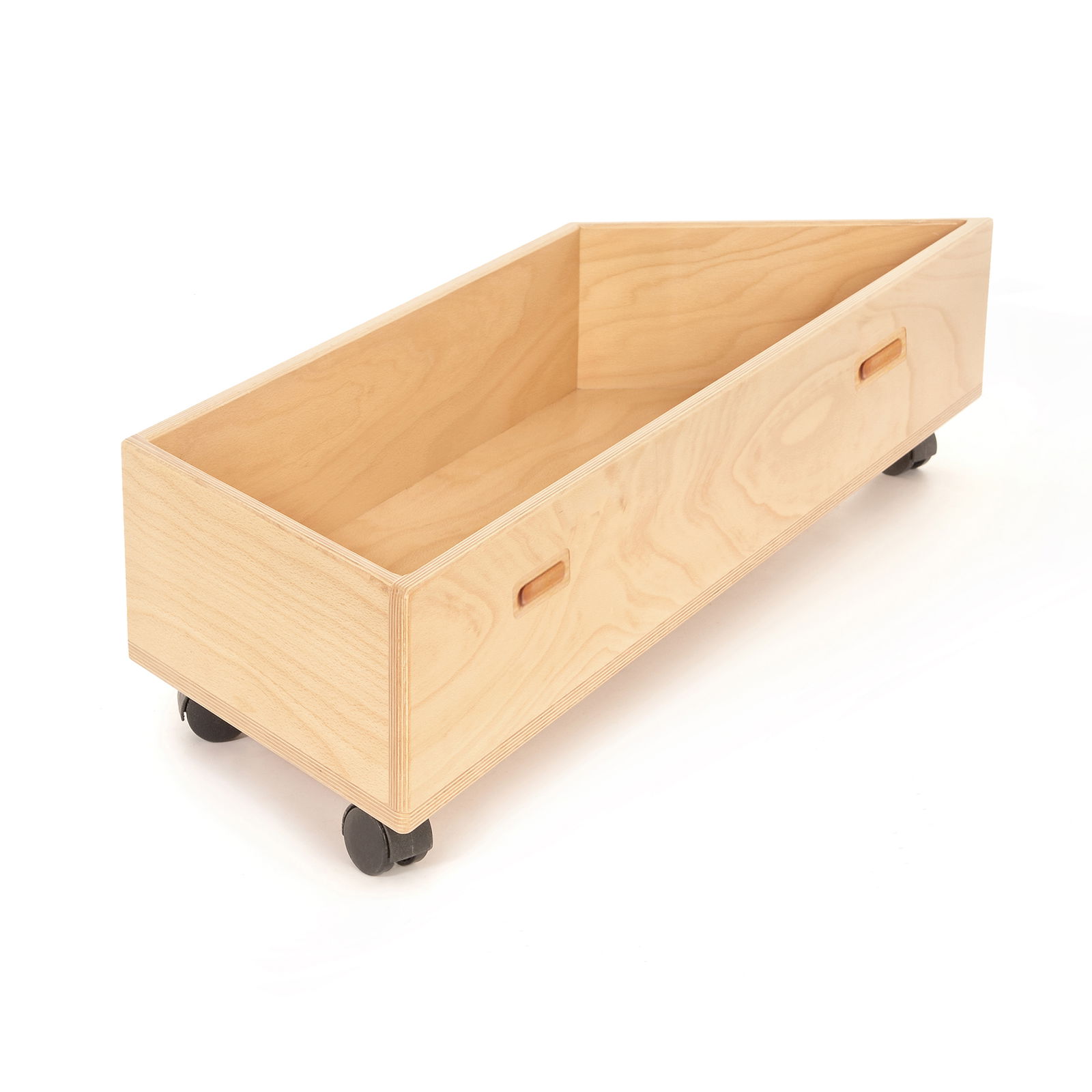 Caja rodante para plataforma trapezoidal