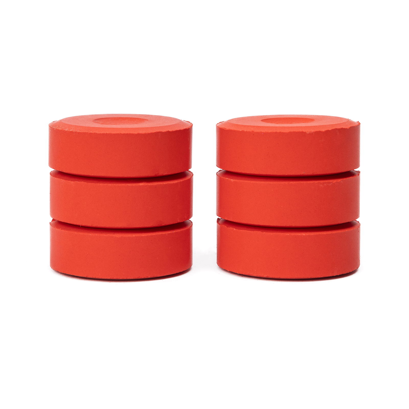Tempera-Blöcke, 6er Set, rot