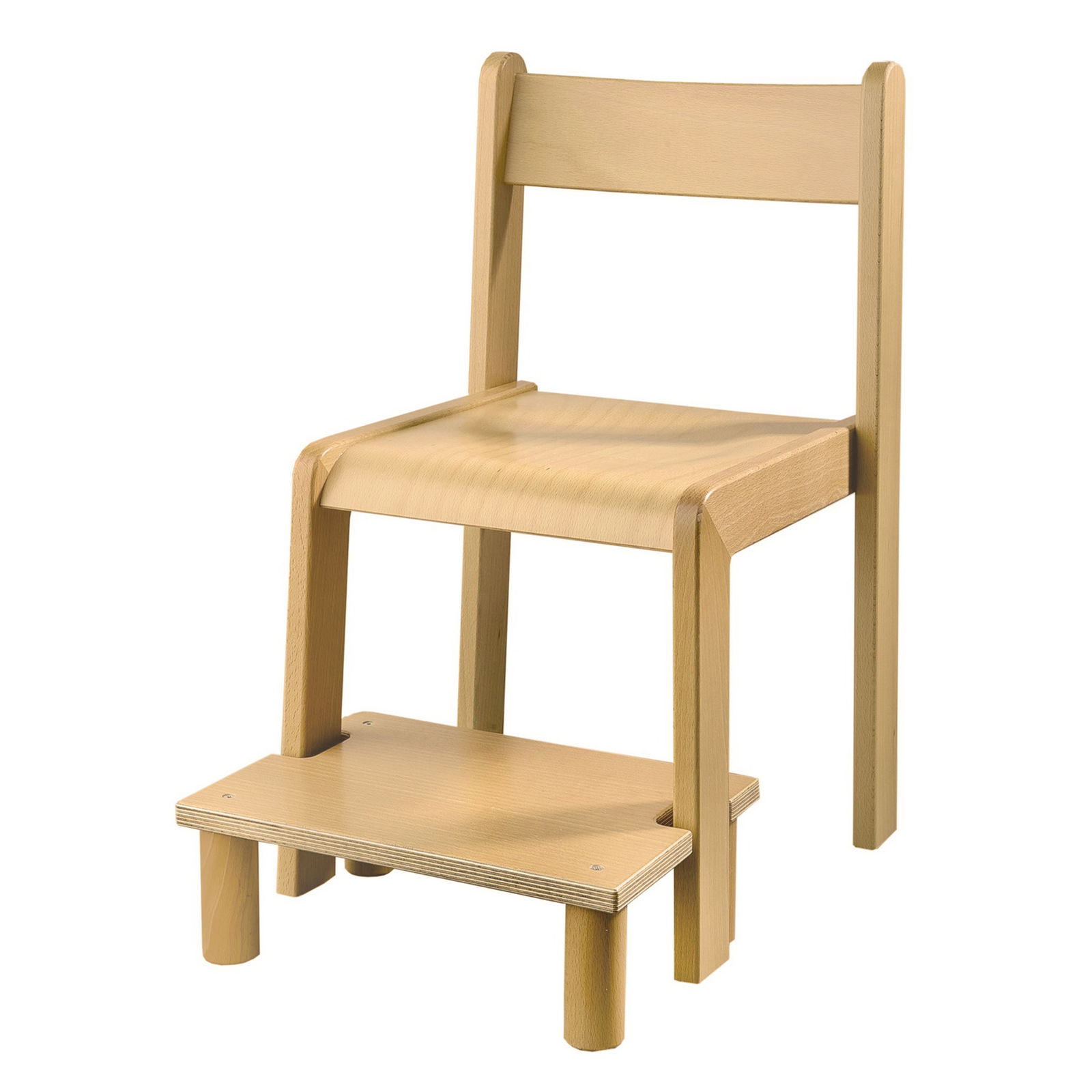 Fußbank 12cm, für Stapelstuhl Edith, 30-38cm