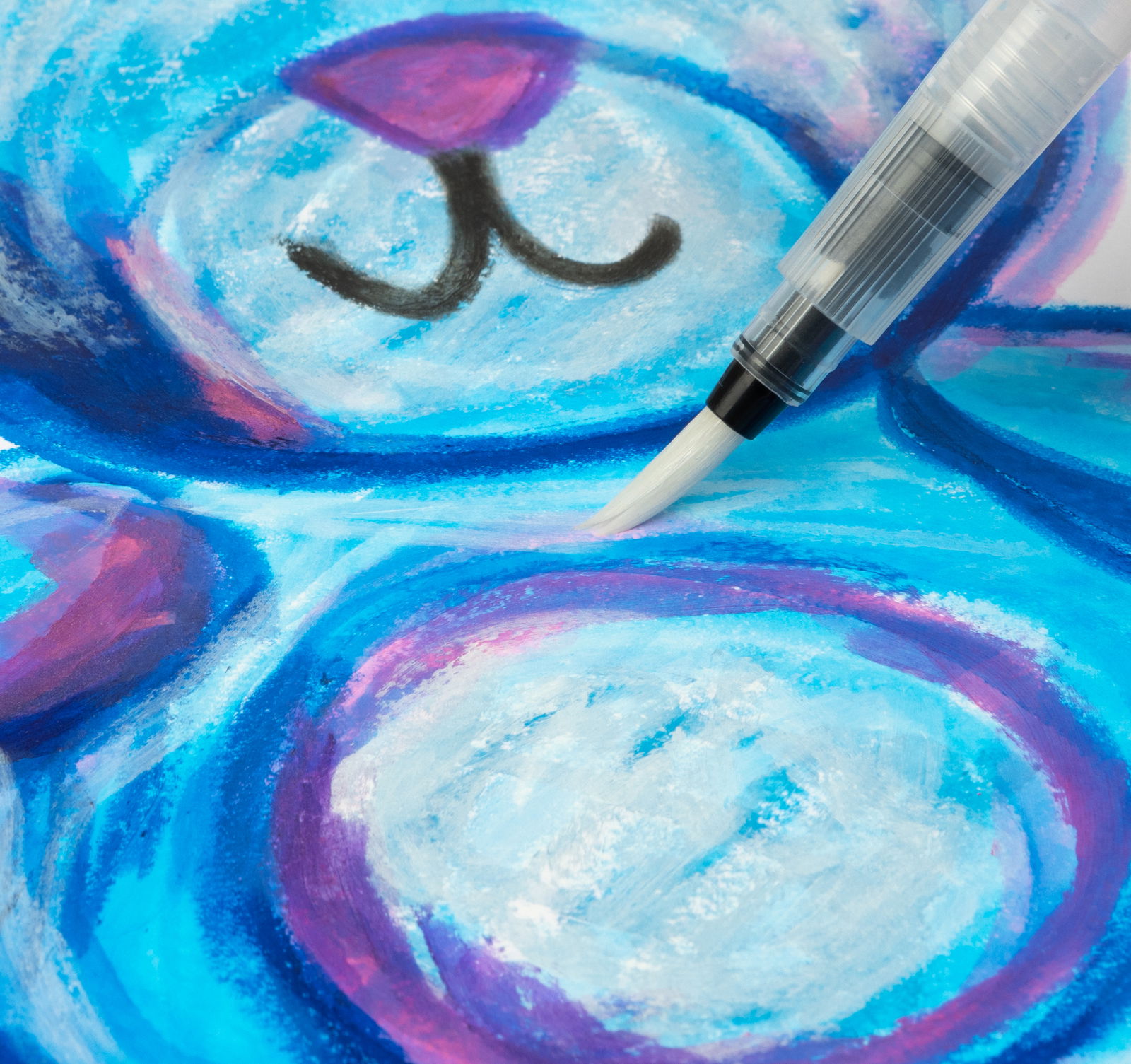 Softmaler, 24 boje, 48 bojica s drvenom kutijom, uklj. špatule i brush penove Softmaler, 24 boje, 48 bojica s drvenom kutijom, uklj. špatule i brush penove