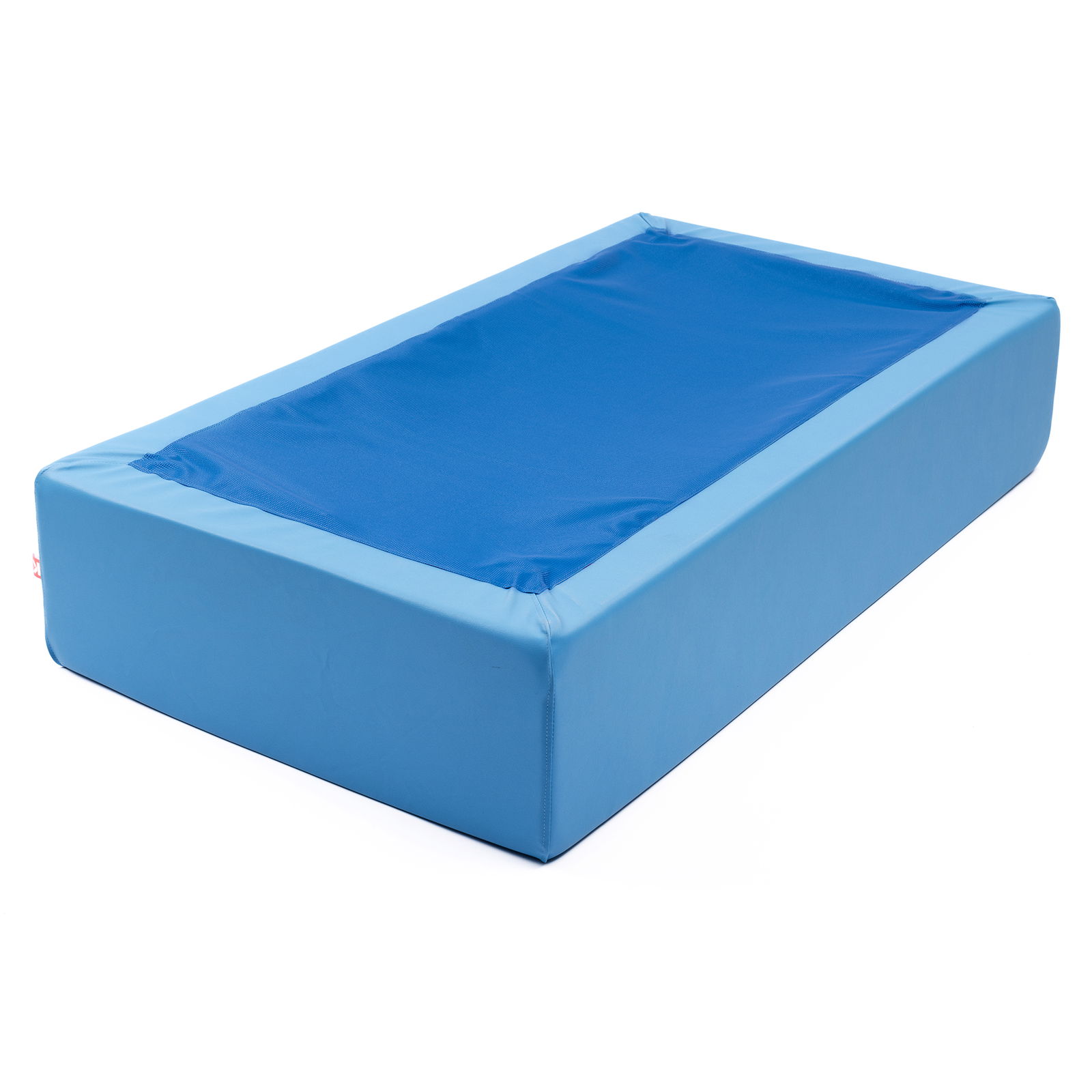 Schaumstoffbett blau