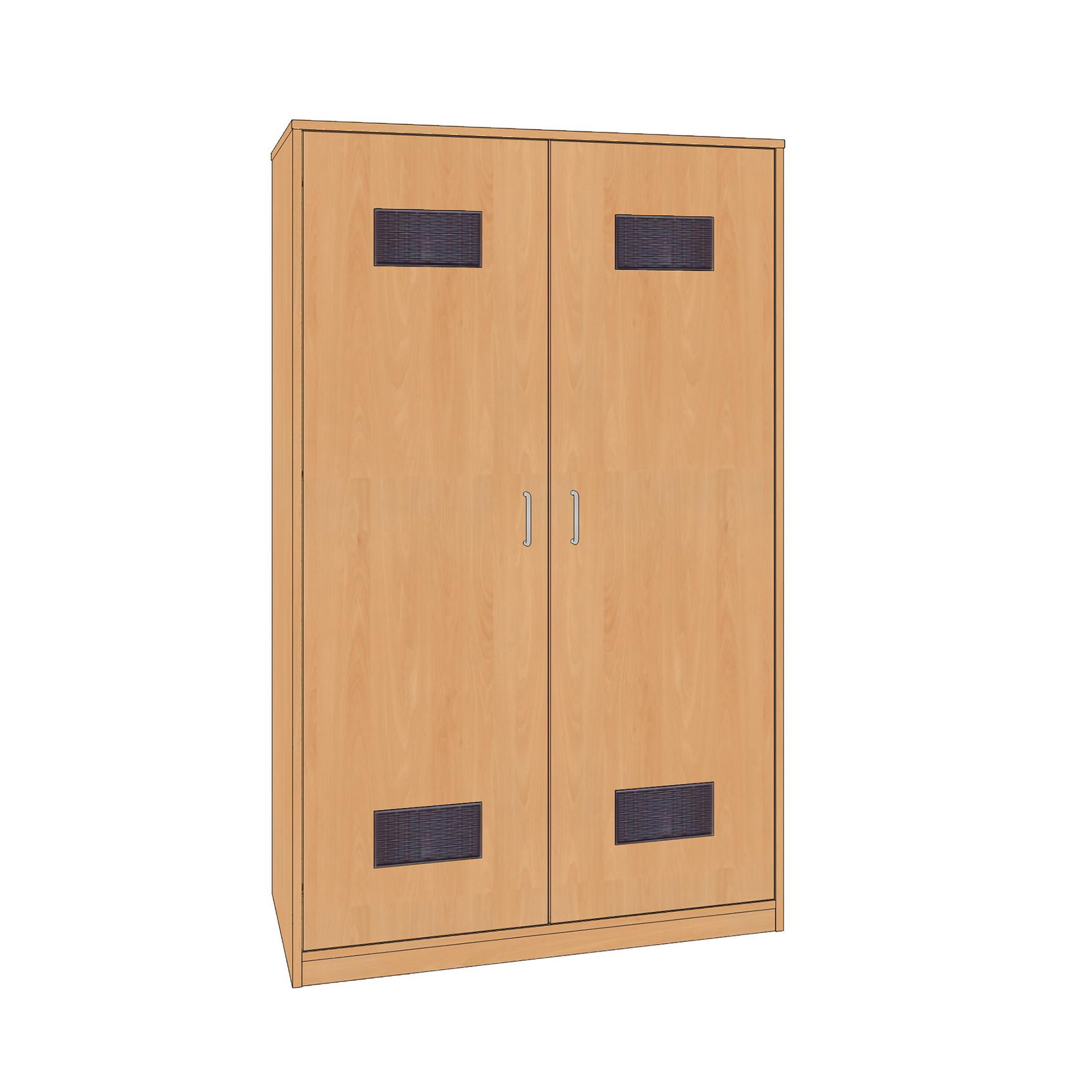 Bodenliegepolsterschrank 6er, für 115cm, 110x180x60cm Bodenliegepolsterschrank 6er, für 115cm, 110x180x60cm