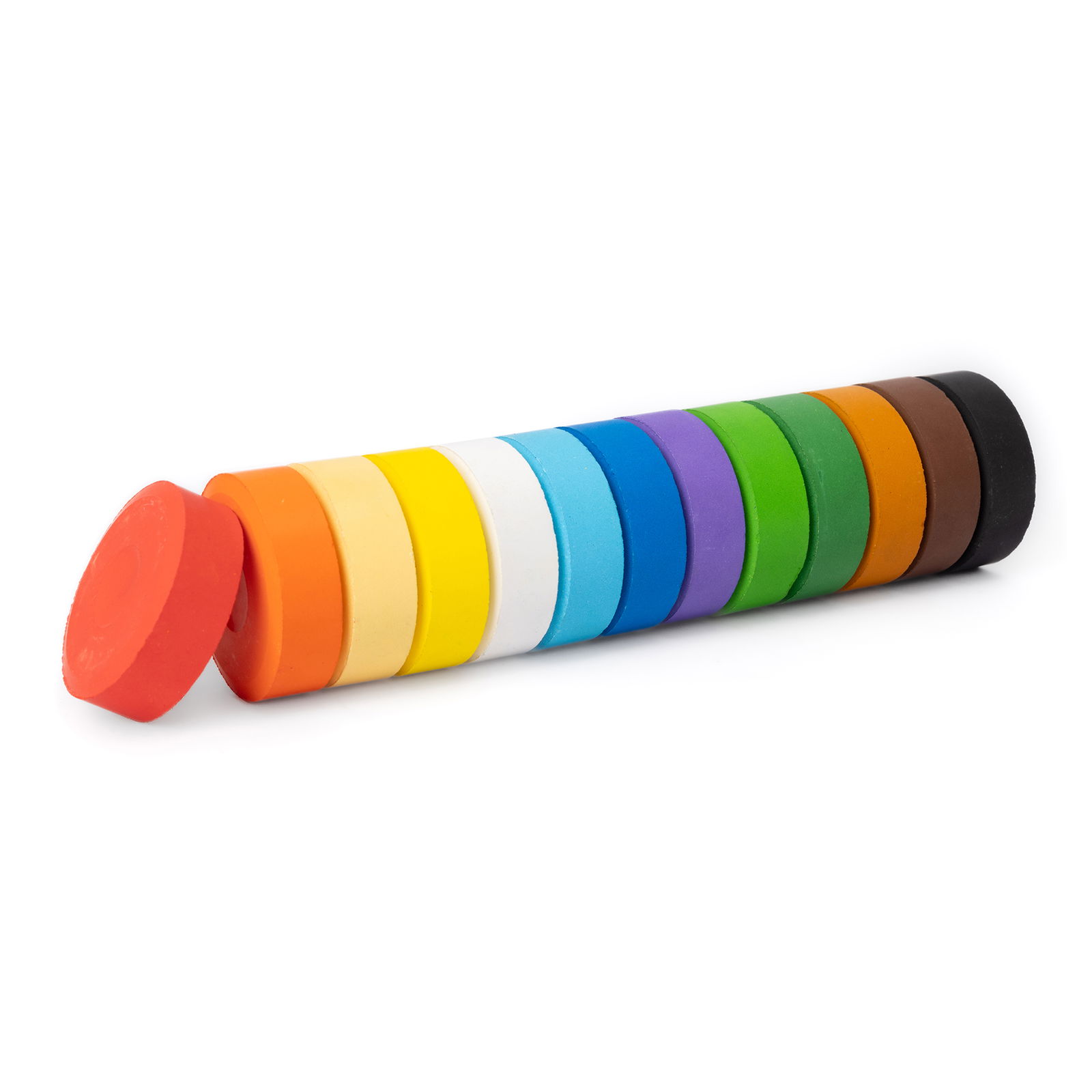 Tempera-Blöcke, 13er Regenbogen-Set