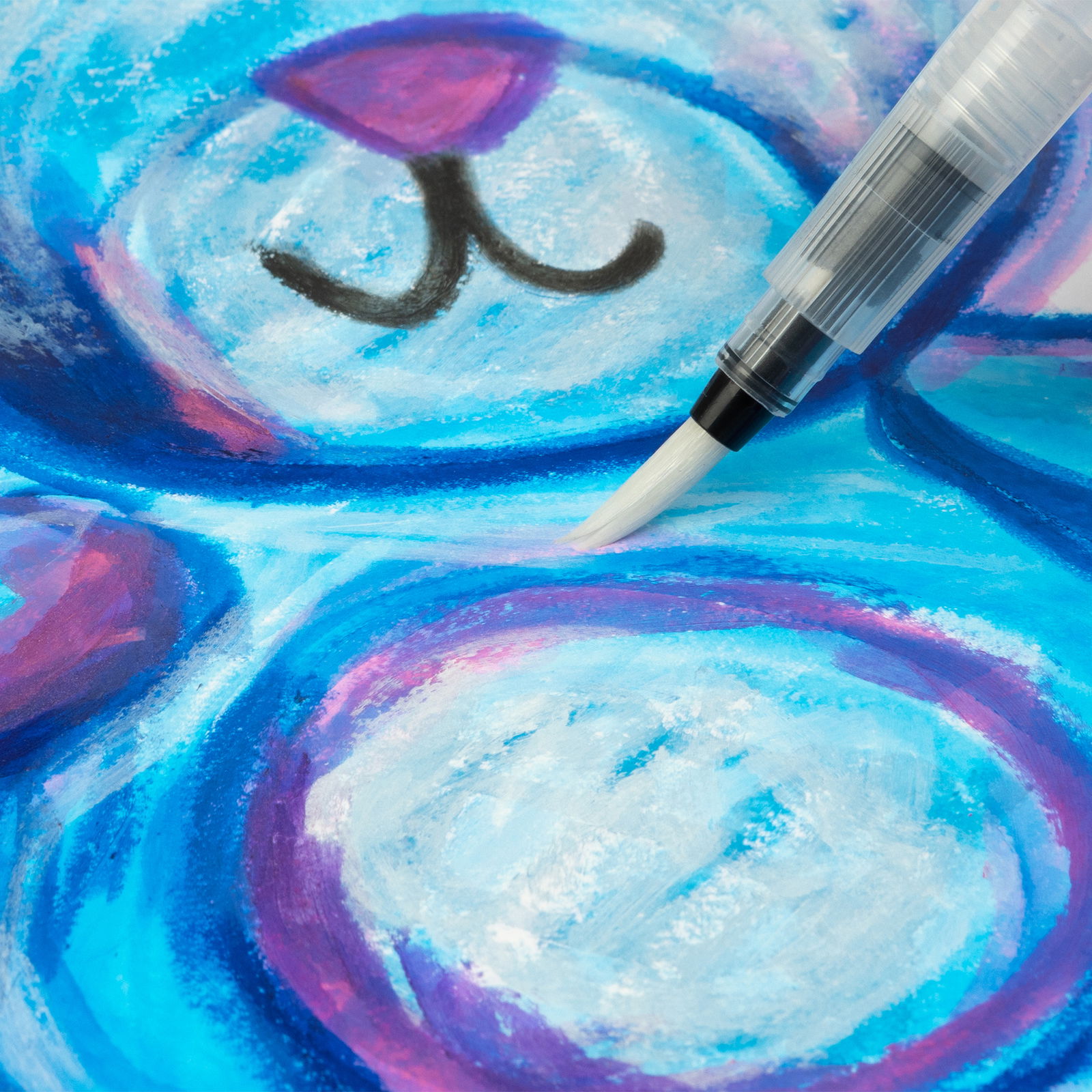 Softmaler, 12 boja, 48 bojica, s drvenom kutijom, uključujući spatule i brush penove Softmaler, 12 boja, 48 bojica, s drvenom kutijom, uključujući spatule i brush penove