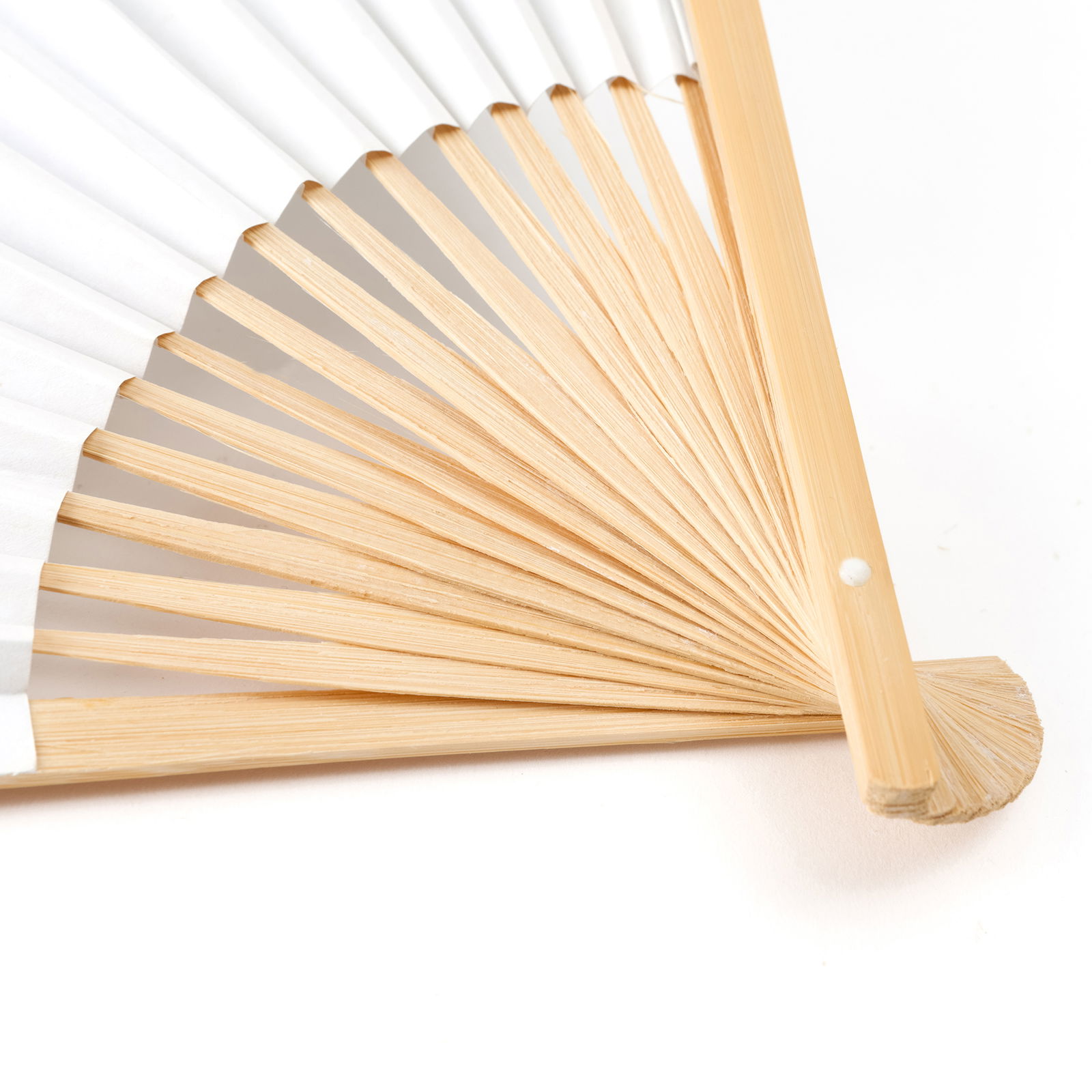 Leques para pintar, em branco, conjunto com 12 Leques para pintar, em branco, conjunto com 12